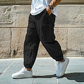 Men's Linen Pants Trousers Summer Pants