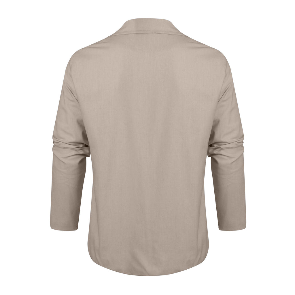 Men's cotton and linen suit jacket casual loose suit jacket