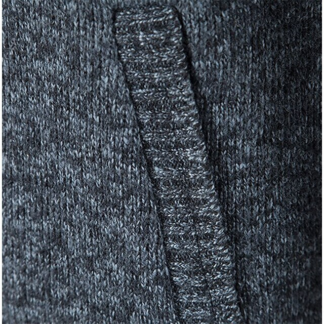Men's Vintage Stand Collar Cashmere Jacket