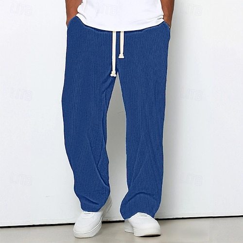Men's Corduroy Shirt Tee Top Long Sleeve Shirt Oversized Loose Outdoor Street Tee for Men