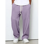 Men's Hoodie Hoodie Plain Drawstring Pocket Sports & Outdoor Daily Holiday Streetwear Spring Fall Clothing