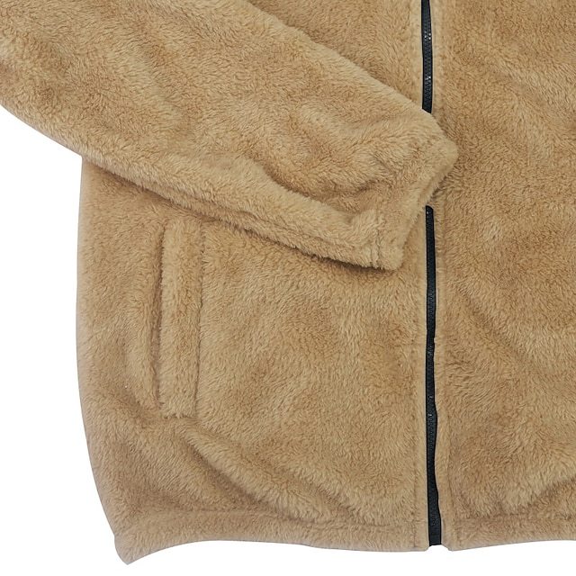 Men's Hoodie Outerwear Fleece Hoodie Black Navy Blue Khaki Dark Gray Hooded Plain Sports & Outdoor Daily Holiday Streetwear Cool Casual Fall & Winter Clothing Apparel Hoodies Sweatshirts